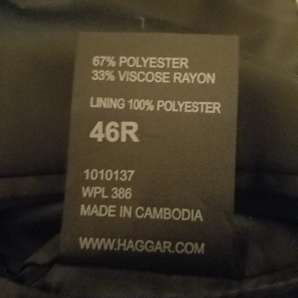 Haggar Mens Dress Jacket - Picture 2 of 3